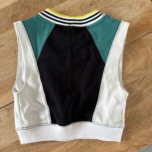 Daily Practice Black and White Crop Top